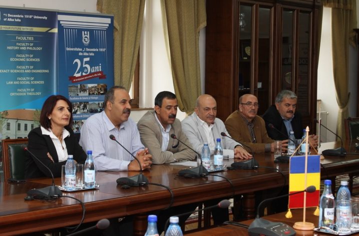 Universitatea din Alba Iulia a primit vizita Ambasadorului Palestinei în România. 40 de studenți internaționali așteaptă vizele pentru a studia la UAB  , Unirea