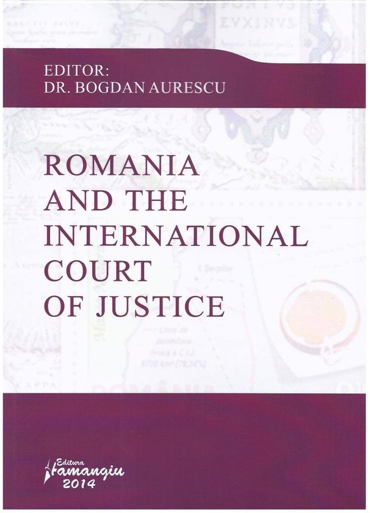 Lansare de carte - Bogdan Aurescu, "Romania and the International Court of Justice"