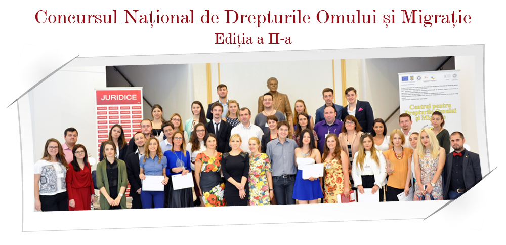 Concursul Național de Drepturile Omului și Migrație, organizat de Universitatea Româno-Americană