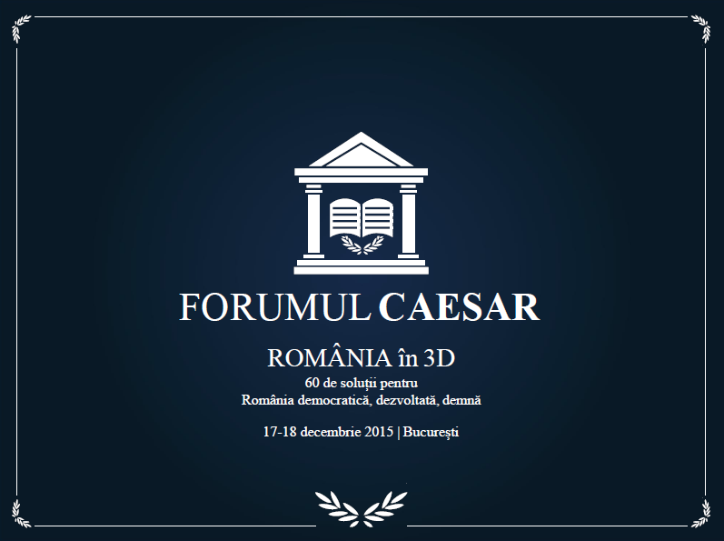 Forumul CAESAR "România în 3D"