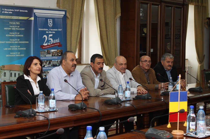 Universitatea din Alba Iulia a primit vizita Ambasadorului Palestinei în România. 40 de studenți internaționali așteaptă vizele pentru a studia la UAB  , Unirea
